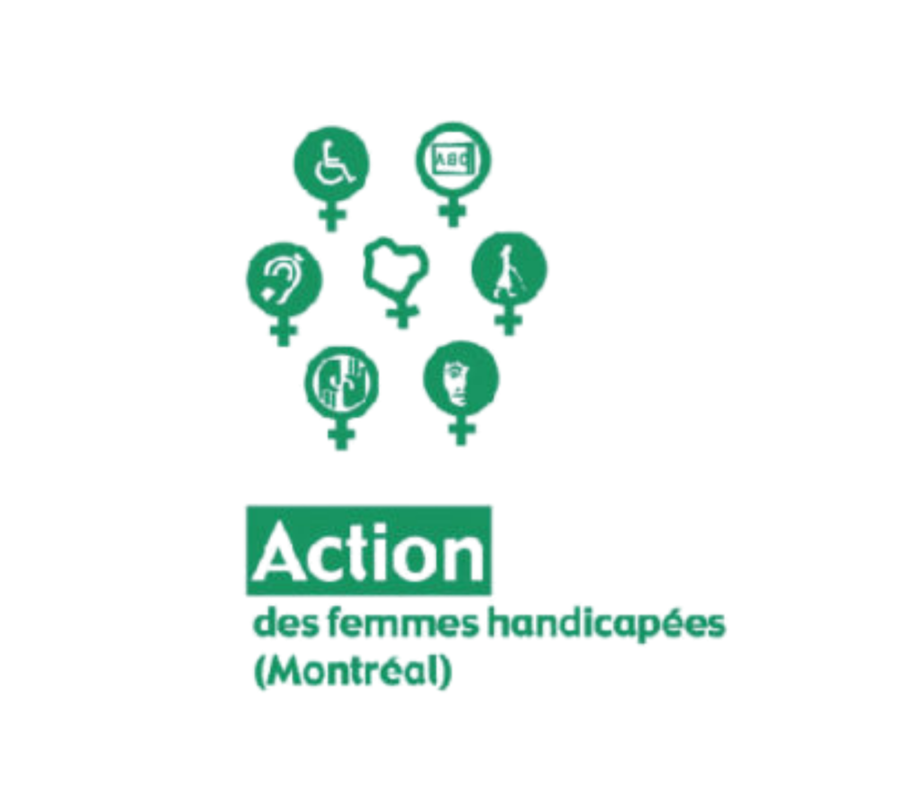 Logo d'Action des femmes handicapées (Montréal) 